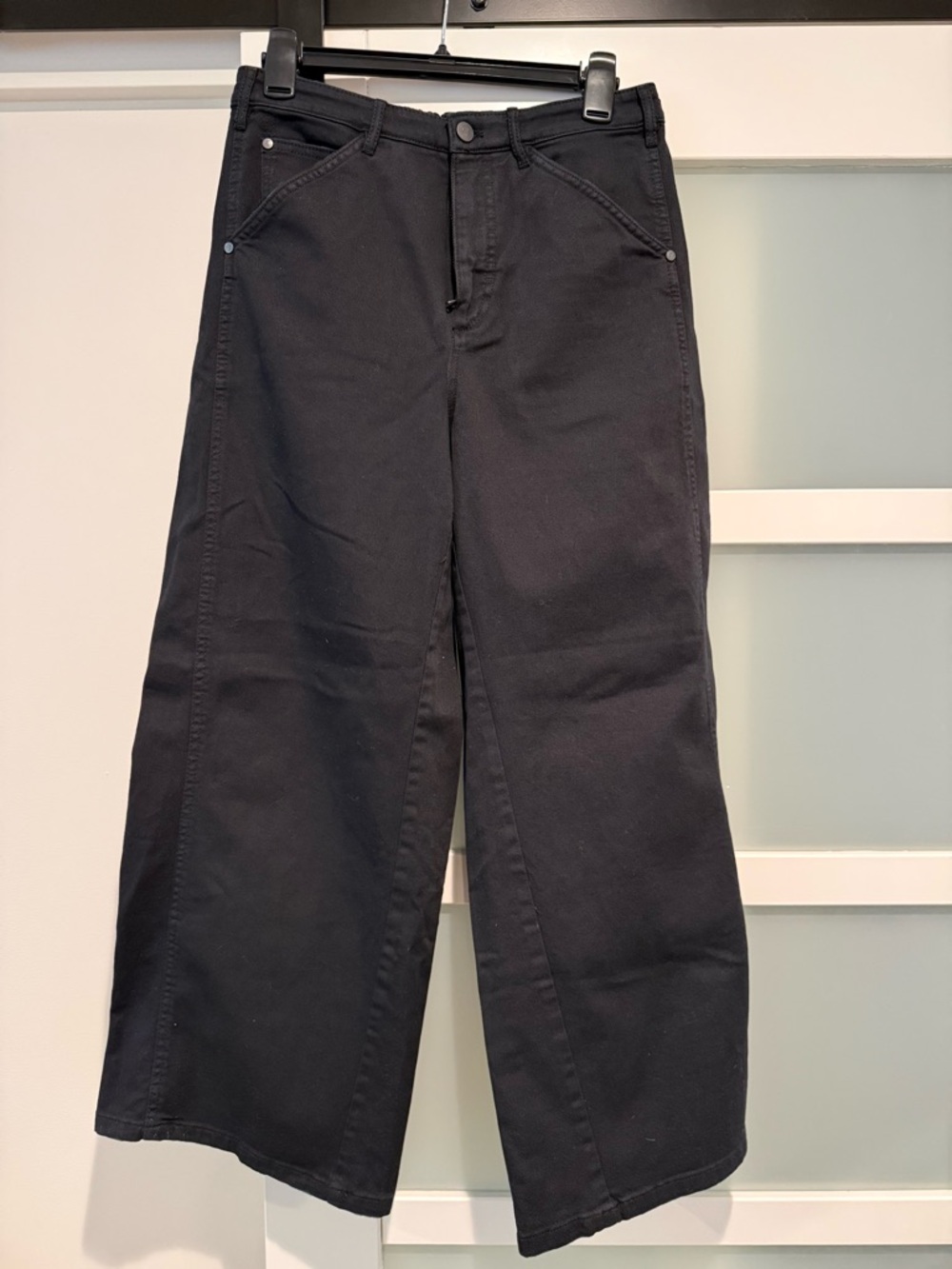 NWT!! Anthropologie Pilcro Black Wide Leg Pants